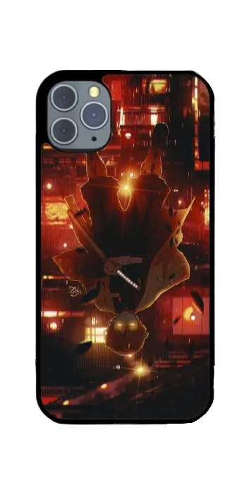 Flaming Thunder God- Zenitsu Glass Phone Cover